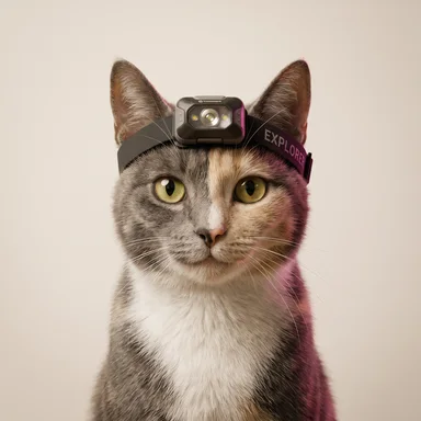 Whiskers, usability researcher: an illustrated cat